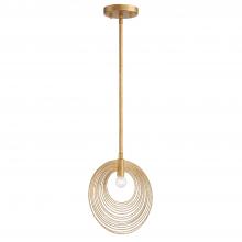  DOR-B7700-RG - Doral 1 Light Renaissance Gold Mini Pendant