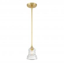  GRG-1040-AG - Gregory 1 Light Aged Brass Mini Pendant