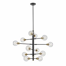  DVP20849VBR+GR-CL - Ocean Drive 12 Light Foyer