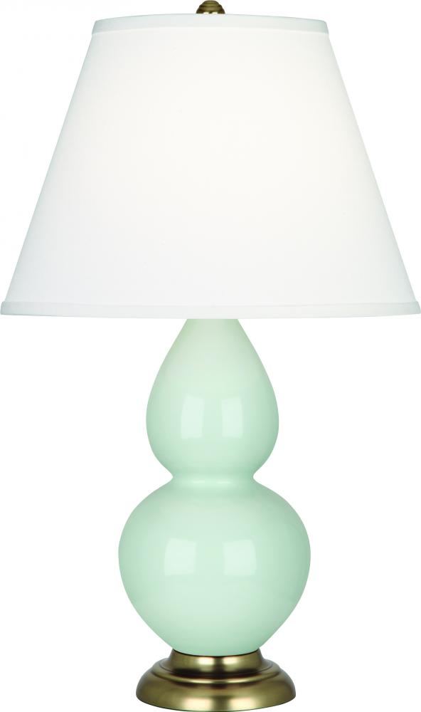 Celadon Double Gourd Table Lamp