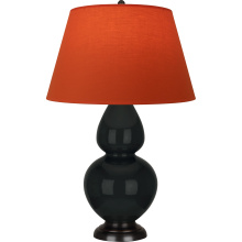 Robert Abbey OS21T - Obsidian Double Gourd Table Lamp