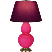 Robert Abbey RZ20P - Razzle Rose Double Gourd Table Lamp