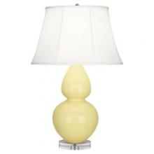 Robert Abbey A606 - Butter Double Gourd Table Lamp