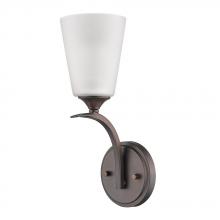 Acclaim Lighting IN41266ORB - Zoey 1-Light Oil-Rubbed Bronze Sconce With Frosted Glass Shade