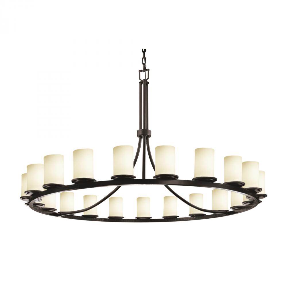 Dakota 21-Light 1-Tier Ring LED Chandelier