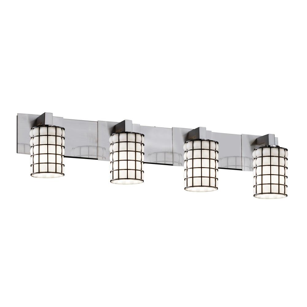 Modular 4-Light Bath Bar