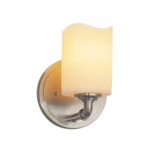  CNDL-8461-14-CREM-NCKL - Bronx 1-Light Wall Sconce