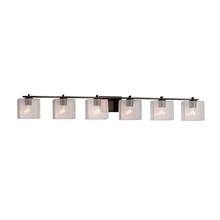  FSN-8446-55-SEED-MBLK - Era 6-Light Bath Bar