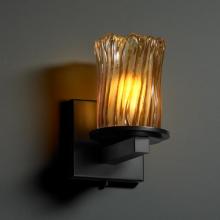 Justice Design Group GLA-8771-16-WHTW-DBRZ - Dakota 1-Light Wall Sconce