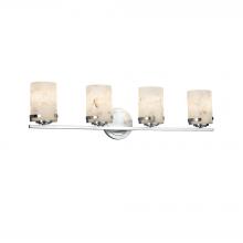 Justice Design Group ALR-8454-10-CROM - Atlas 4-Light Bath Bar