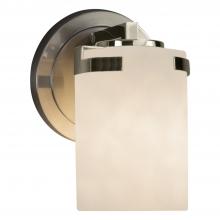 Justice Design Group CLD-8451-10-NCKL - Atlas 1-Light Wall Sconce