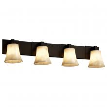 Justice Design Group CLD-8924-20-DBRZ - Modular 4-Light Bath Bar