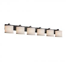  FAB-8926-30-WHTE-MBLK-LED6-4200 - Modular 6-Light LED Bath Bar