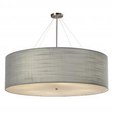  FAB-9597-GRAY-NCKL - Classic 48" Drum Pendant