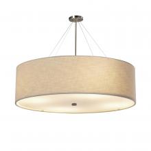  FAB-9599-CREM-NCKL - Classic 60" Drum Pendant