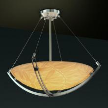  PNA-9721-35-BANL-NCKL - 18" Pendant Bowl w/ Crossbar