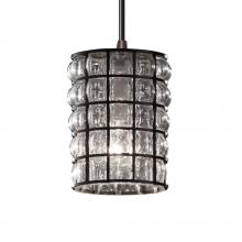  WGL-8815-10-GRCB-DBRZ-RIGID - Mini 1-Light Pendant