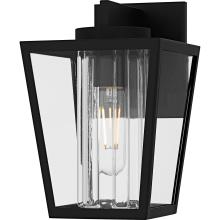  JET8307MBK - Jett 1-Light Matte Black Outdoor Wall Lantern