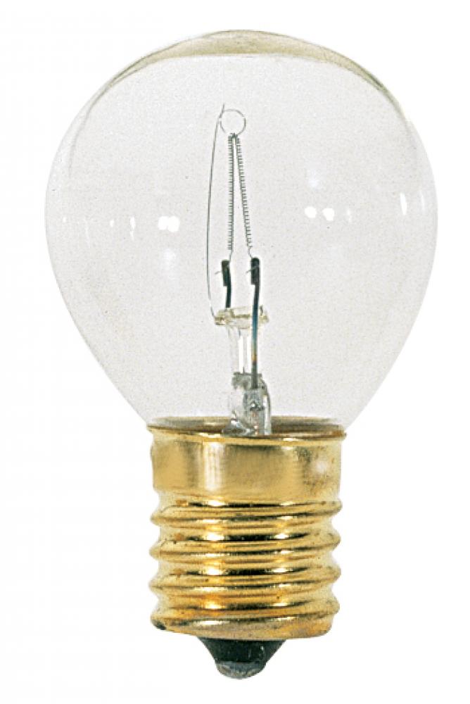 15 Watt S11 Incandescent; Clear; 1500 Average rated hours; 100 Lumens; Intermediate base; 120 Volt