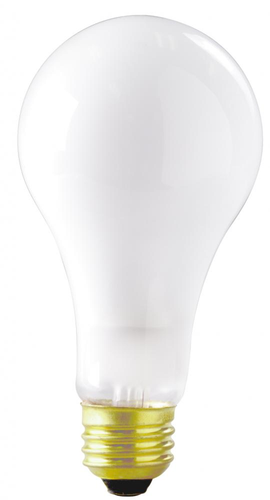 75 Watt A21 Incandescent; Frost; 5000 Average rated hours; 680 Lumens; Medium base; 130 Volt;