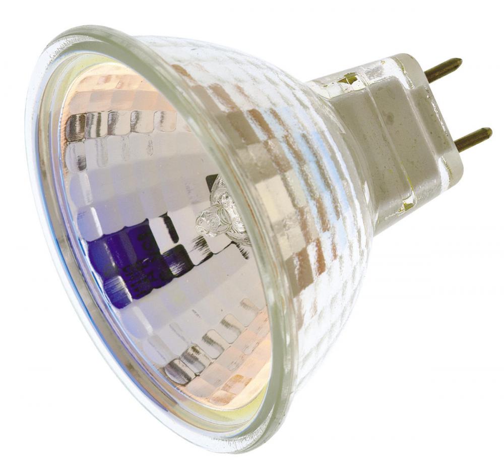 50 Watt; Halogen; MR16; 2000 Average rated hours; Bi Pin G8 base; 120 Volt; Shatter Proof