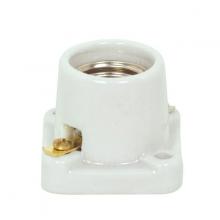  80/1748 - Medium Base Porcelain Pony Cleat; Screw Terminals; CSSNP Screw Shell; 1-11/16" Height; 2"