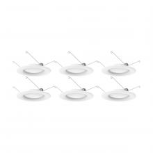 Satco Products Inc. S11641 - 9.2 Watt; LED Downlight Retrofit; 5-6 inch; 90 CRI; 3000K; 120 Volt; Pack of 6