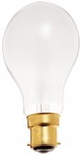 Satco Products Inc. S5030/TF - 40 Watt A19 Incandescent; Frost; 2500 Average rated hours; 330 Lumens; European Bayonet base; 130