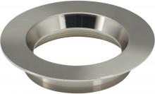 Satco Products Inc. S9517 - Freedom Round 4" Trim Option For 4" Base Unit; Satin Nickel Finish