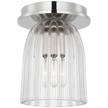 Visual Comfort & Co. Signature Collection ARN 4500PN-CG - Asalea 5" Solitaire Flush Mount