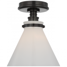  CHC 4525BZ-WG - Parkington 9" Conical Flush Mount