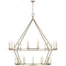 Visual Comfort & Co. Signature Collection CHC 5278GI - Darlana Grande Two Tier Chandelier
