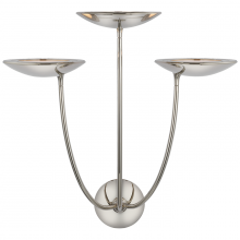 Visual Comfort & Co. Signature Collection TOB 2785PN - Keira Large Triple Sconce