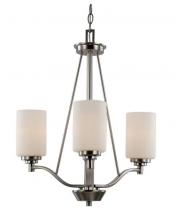 Trans Globe 70525-3 ROB - Mod Pod 3-Light Single Tier Glass Shaded Chandelier