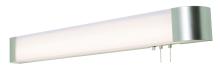  ALNB5254L30ENSN - Allen - Overbed Light Fixture - 4Ft. - Satin Nickel Finish - White Acrylic Shade