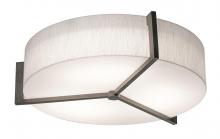  APF1932LAJUDES-LW - Apex 21'' LED Ceiling - Espresso Finish - Linen White Shade