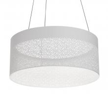  ASHP2032L30D1WH - Ash - Pendant - White Finish - White Acrylic Diffuser