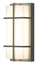  AUW6122500L30MVTG - Avenue LED Outdoor Sconce - 12'' - Textured Grey