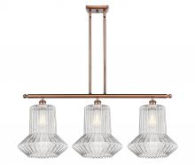  516-3I-AC-G212 - Springwater - 3 Light - 39 inch - Antique Copper - Cord hung - Island Light