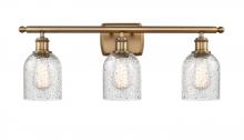  516-3W-BB-G259 - Caledonia - 3 Light - 25 inch - Brushed Brass - Bath Vanity Light