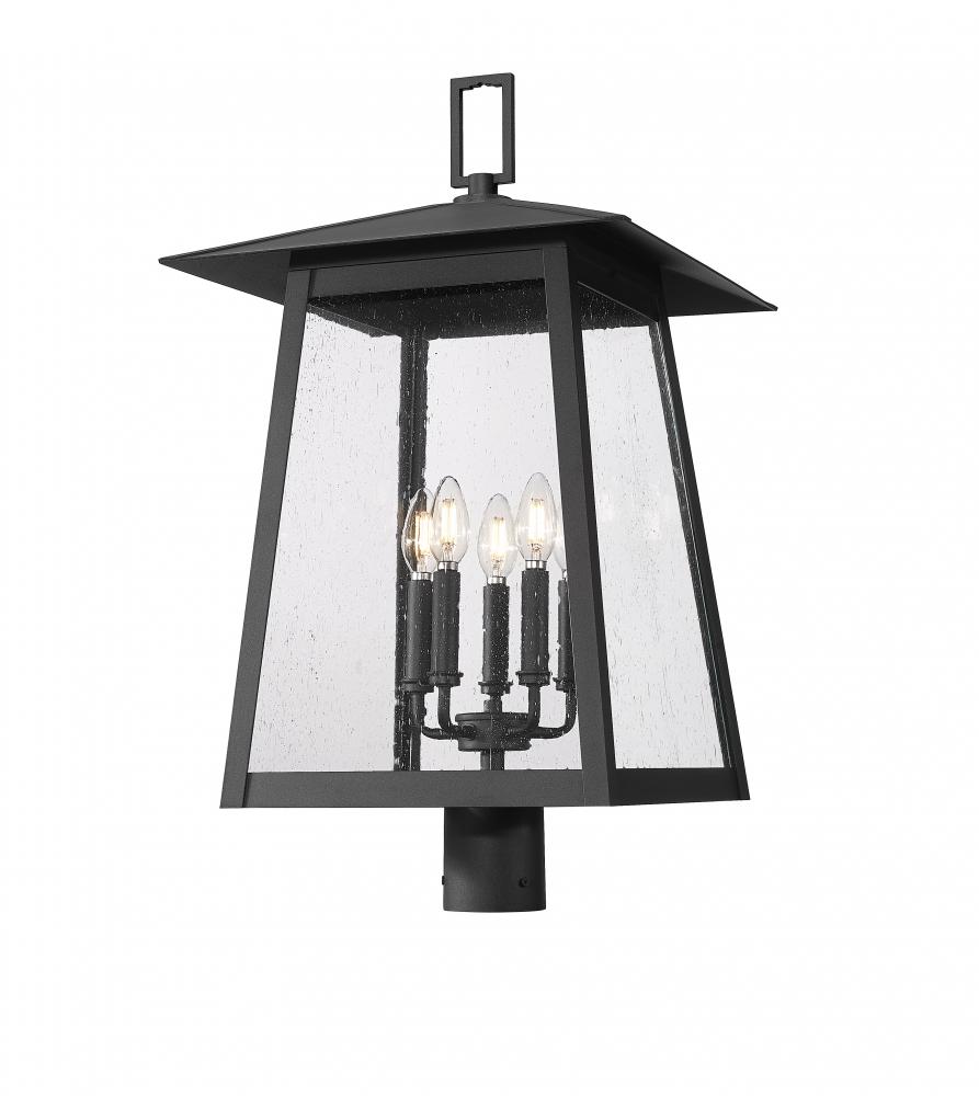 5 Light Outdoor Post Mount Fixture