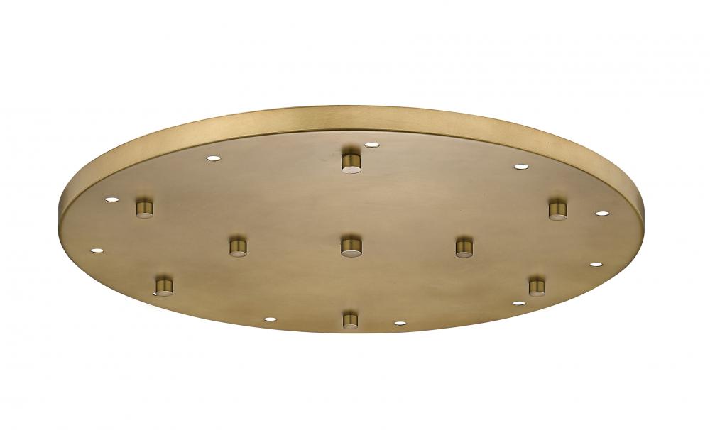 11 Light Ceiling Plate