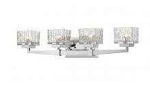  1927-4V-CH-LED - 4 Light Vanity