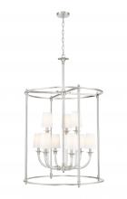  1950-9C-BN - 9 Light Chandelier