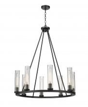  3031-8BRZ - 8 Light Chandelier