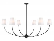  3040-62MB - 6 Light Chandelier