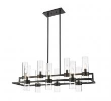  4008-10MB - 10 Light Linear Chandelier