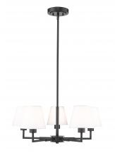  744-26R-MB - 5 Light Chandelier