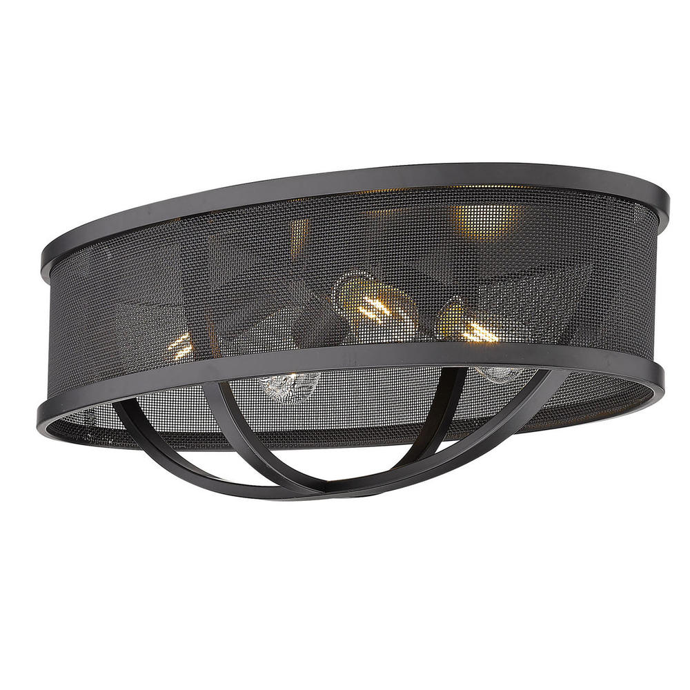 Colson Flush Mount - 24" (with Shade)