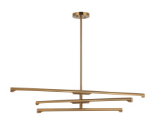 Matteo Lighting C31490AG - Novelle Aged Gold Brass Pendant